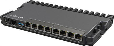 Рутер MikroTik RB5009UPr+S+IN, Gigabit 2.5GbE, PoE, црн