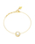 Byzylyk Guess JUBB06246JWYGS, për femra, çelik, ngjyrë ari