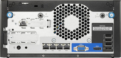 Сервер HPE ProLiant MicroServer Gen10 Plus v2, Intel Xeon E, 4x 1Gb LAN, црн