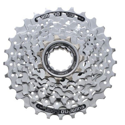 Kasetë biçiklete Shimano Alivio CS HG51 8, 8 marshesh, 11‑32T, argjendtë