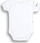 Body bebe Nanaf Organic BASIC, pambuk organik, mëngë të shkurtra, i bardhë