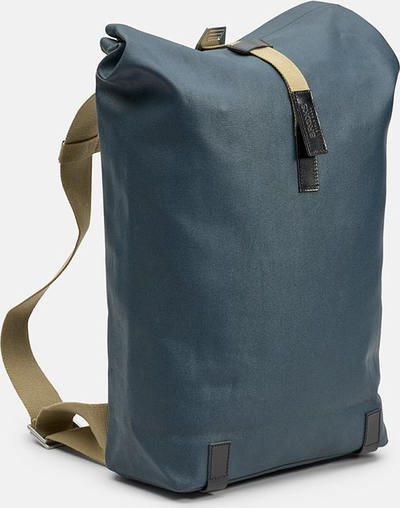 Shpinore Brooks Pickwick Cotton Canvas 26L, pëlhurë e papërshkueshme nga uji, blu e errët