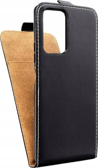 Këllëf vertikal telefoni SLIM FLEXI FRESH për Xiaomi Redmi Note 11 Pro 5G, lëkurë eco, me magnet, i zi