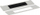Raft universal për kabinet RACK 19" Roline RAPD1 G, 1U, 440×300 mm, gri