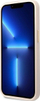 Mbulesë telefoni Guess për iPhone 14, PC TPU, kornizë metalike kamere, rozë