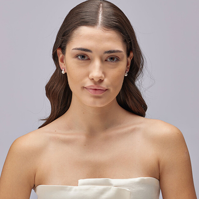 Vathë për femra Brosway Fancy Infinite White FIW145, të argjendtë