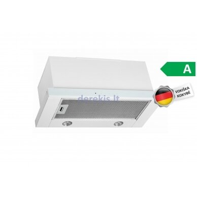 Kapak i integrum kuzhine Vlano SLIDE White, LED, klas energjie A, i bardhë