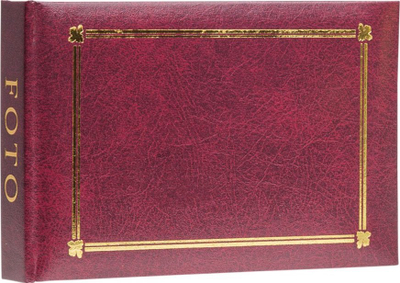 Album fotografik Focus Classic Pocket 36, 10x15cm, i kuq