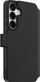 Mbrojtëse telefoni CARE by PanzerGlass Wallet Case, për Samsung Galaxy S25 Plus, me këmbëz për mbajtje, e zezë