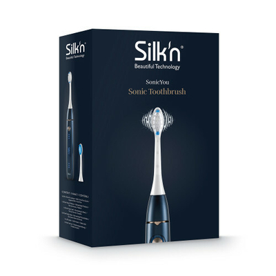 Furçë dhëmbësh vibruese Silk'n SonicYou kSN090, e kaltër e errët