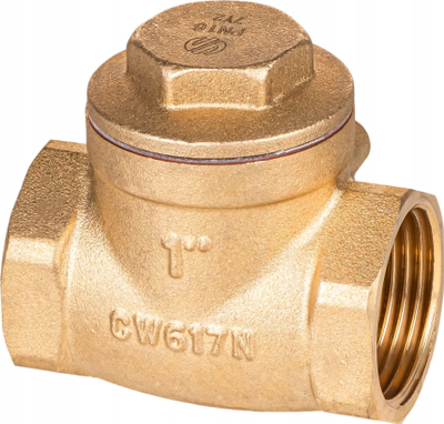 Valvul stop flap Check, 3/4", mbyllje gome