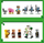 Lego Minecraft Sulmi i Thirrësve në Fshat 21596, 607 pjesë