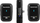 Mikrofon wireless lavalier Saramonic Blink500 ProX Q, me 2 transmëtues, për iPhone, kamera DSLR, Android edhe PC, i zi