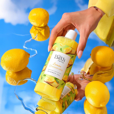 Xhel për dush The Bath Factory Limon Cheesecake, 400 ml