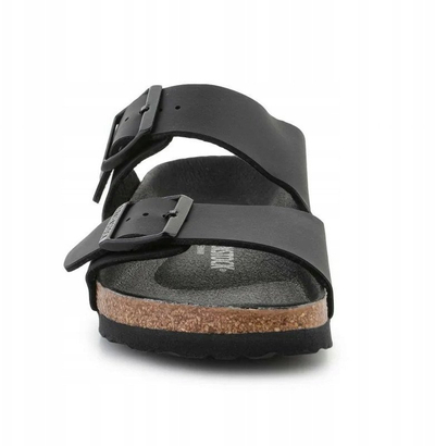 Sandale Birkenstock Arizona Triples W 1019069, taban anatomik, të zeza