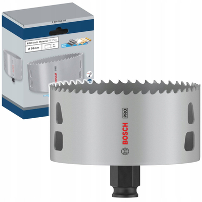 Sharrë rrethore Bosch Pro Power Change Plus Multi Material, 98mm, HSS, gri