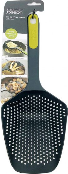 Kullesë-lugë Joseph Joseph Scoop Plus Large, 34 x 13 cm, najlon, gri me jeshile