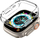 Kuti mbrojtëse Spigen Thin Fit për Apple Watch Ultra 49mm, polikarbonat, transparente