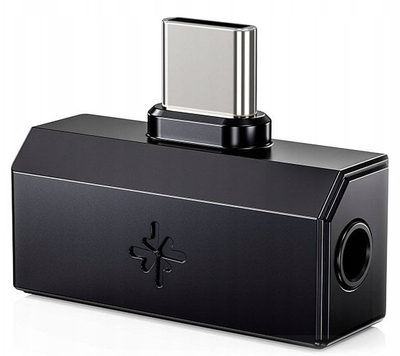 Засилувач за слушалки FiiO Snowsky Tiny, пренослив Hi Res DAC, PCM 384kHz DSD256, 3.5mm, црн