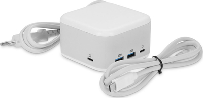 Docking station LMP PowerDock, USB C 5 porta, 100W PD, i bardhë