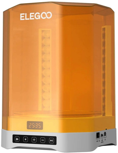 Stacion larje dhe kurimi Elegoo Mercury Plus 3.0, 7.5L, UV 360°, portokalli