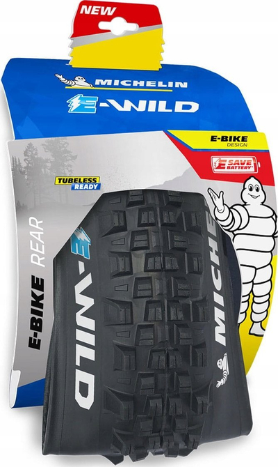 Gomë MTB Michelin E-Wild Rear, 27.5", 2.6", e zezë