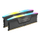 Ram DDR5 Corsair Vengeance RGB, 32GB 6000MHz, CL30, gri