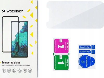Xham mbrojtës Wozinsky për Samsung Galaxy M55, tempered glass, transparent