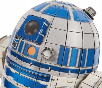 Model ndërtimi 4D Build R2-D2, figurë 3D, Star Wars