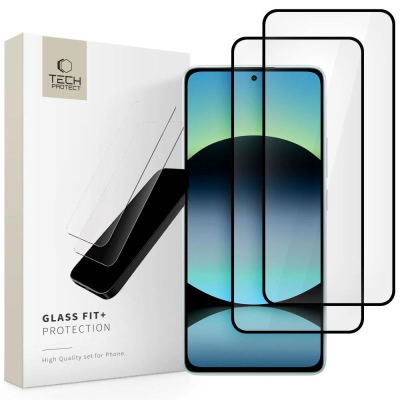 Xham mbrojtës Tech-Protect Glass Fit+, 0.3mm, fortësi 9H, transparent