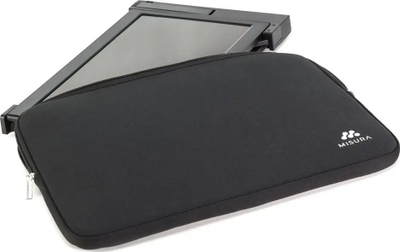 Hulsi laptopi MISURA Protective Case, 11.6", mbyllje me zinxhir, e zezë