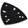 Pllakë rërimi Bosch 2608601445, 100x150mm, Hook and Loop, e zezë