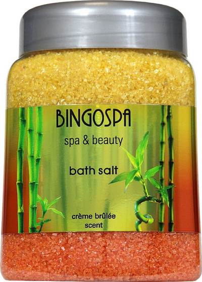 Kripë banje BingoSpa Creme Brulee, 850g, aromë ëmbëlsire