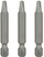 Set bitash kaçavide Bosch Robertson R2, 50mm, paketim 3 copë