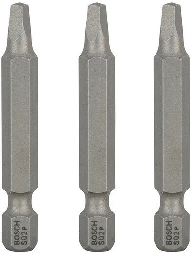 Set bitash kaçavide Bosch Robertson R2, 50mm, paketim 3 copë
