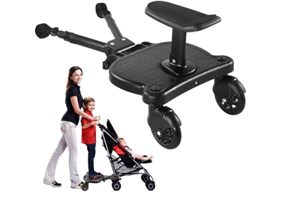 Platformë shtesë për karrocë Baby Center Melandi TB002, e zezë
