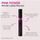 Maskarë Gosh Pink Power Curling and Lengthening, 10ml, e zezë