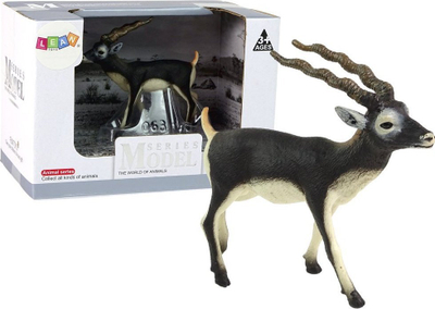 Figurine lodre LeanToys Animals of the World Blackbuck Antelope, plastike, e lyer me dore