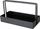 Tabaka dekorative Boltze Metal Black, 14x30 cm, me dorezë, e zezë