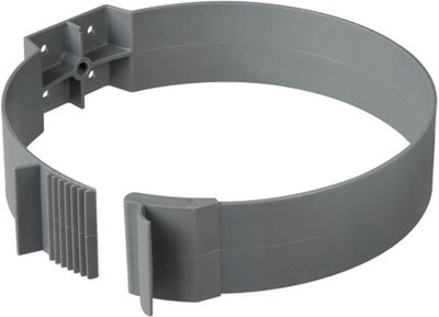 Капса за фиксирање Fixing Clamp D160, за цевки, пластична, сива