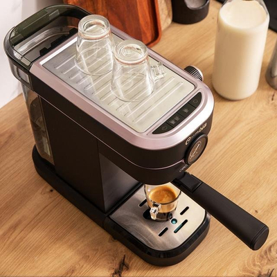 Рачен еспресо апарат Cecotec Cafelizzia 890 Rose Pro, 20 bar, 1.2L, розева