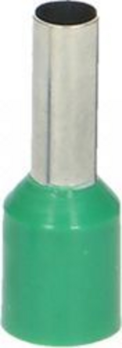 Kokë ferrule e izoluar Orno OR-KK-8100/6/12, 6mm², 12mm, jeshile