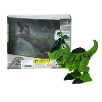 Lodër dinosaur Adar 582200, plastike, për kalamaj 3+, jeshile