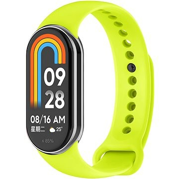 Ремче Eternico Essential за Xiaomi Smart Band 8 9, силикон, лимета зелена