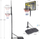 Kosh basketbolli Nils Extreme ZDK019E, lartësi e rregullueshme 3.05 m, me bazë të mbushshme