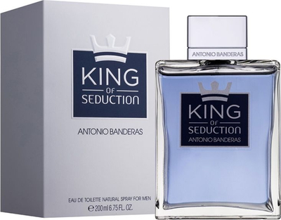 Parfum Antonio Banderas King of Seduction Eau de Toilette, 200ml, për burra