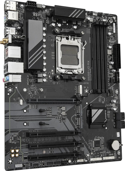 Pllakë amë GIGABYTE B650 UD AX, AMD AM5, DDR5, WiFi 6, e zezë