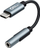 Adapter audio Microconnect MC-AUDIO-USBC, USB C në 3.5mm, 0.13m, argjendtë
