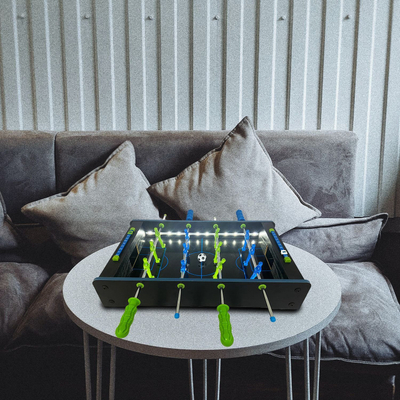 Loja tavolinë futbolli Mad Monkey Light Up, me drita LED, për kalamaj 6+, me shumë ngjyra