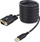 Kabllo USB në serial StarTech 10ft 3m, USB A në DB9 RS232, çip FTDI, e zezë